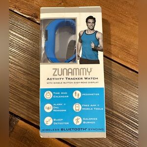 NWT Zunammy Blue Athletic Watch